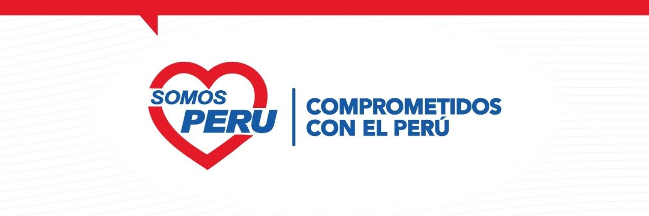 Partido Somos Perú's banner