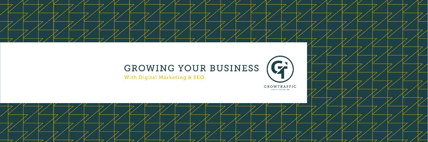 GrowTraffic's profile banner image