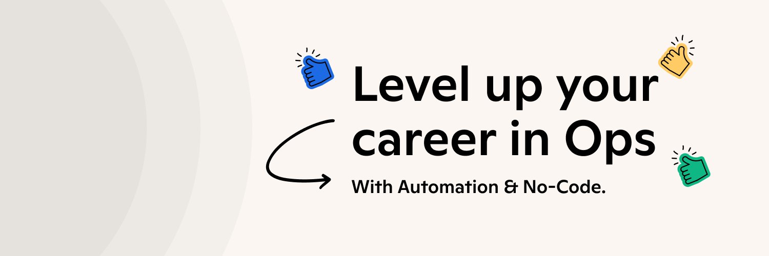 NoCodeOps (acquired by Zapier) banner