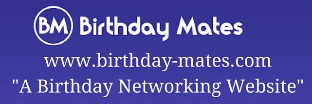 Birthday-Mates.com banner