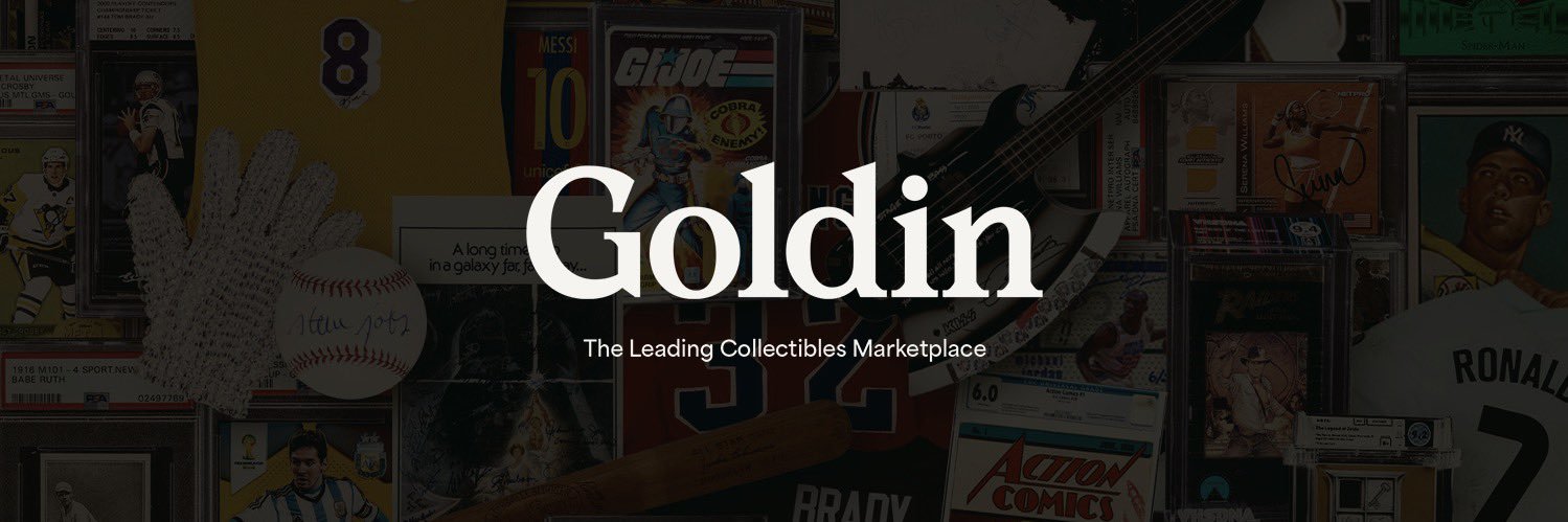 Ken Goldin's banner