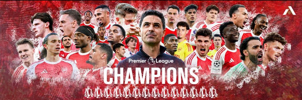 بطل البريميرليغ 🏆MADE IN ARSENAL1️⃣4️⃣ banner