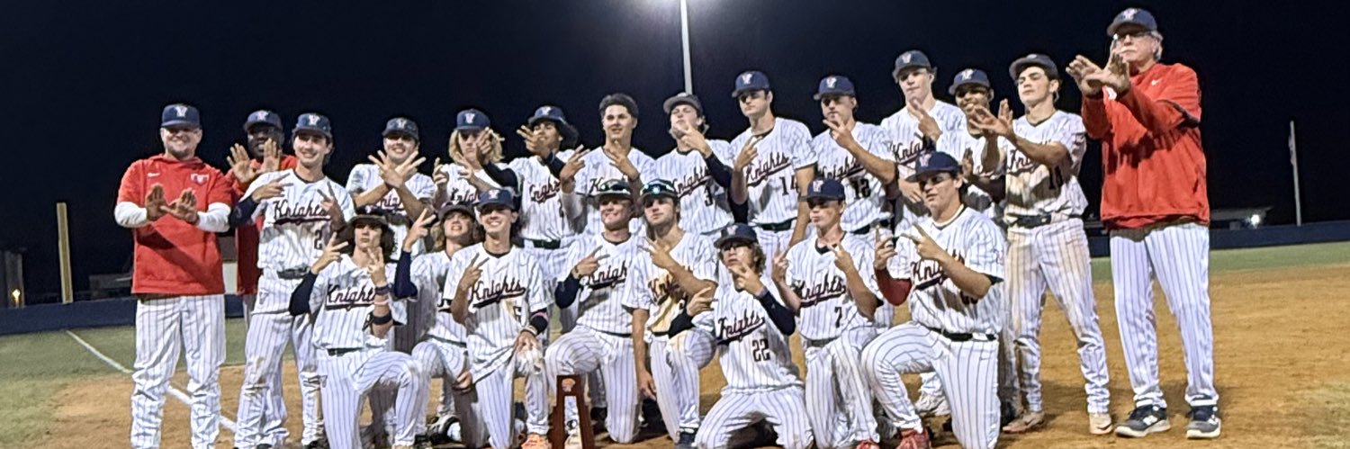 Vanguard Knights Baseball banner