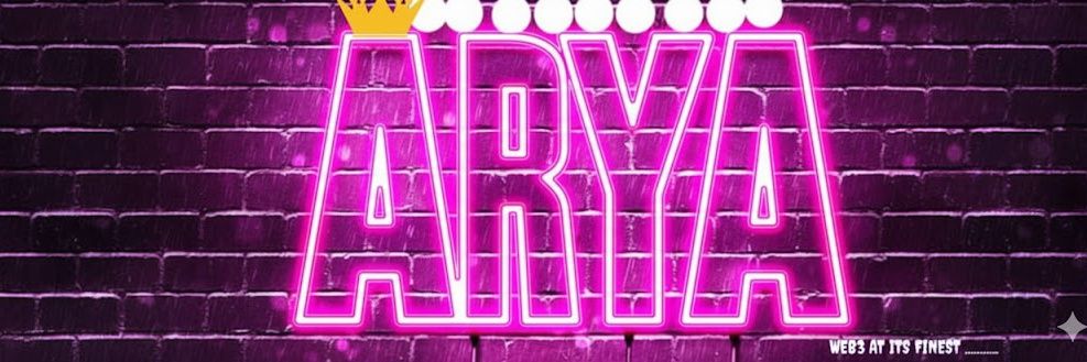 Arya ✦ banner
