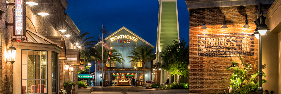 Disney Springs banner
