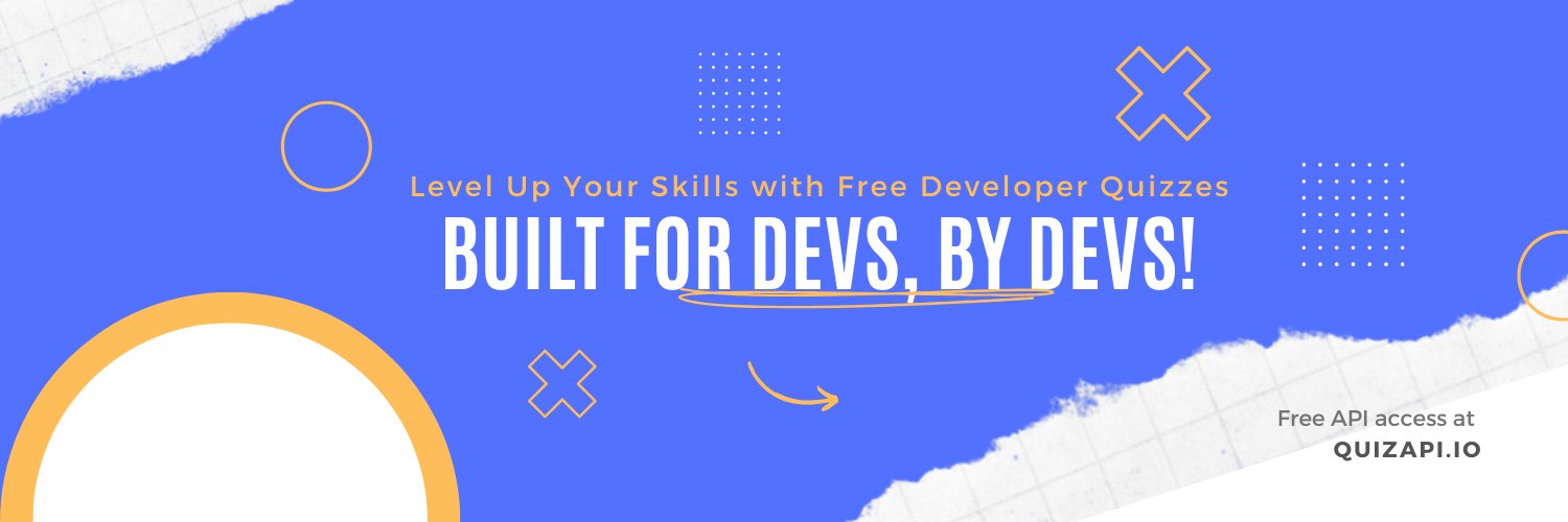 Quiz API (@quizapi_io) / Posts / X