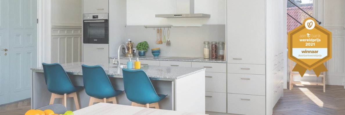 Chainable - de 82% circulaire projectkeuken banner