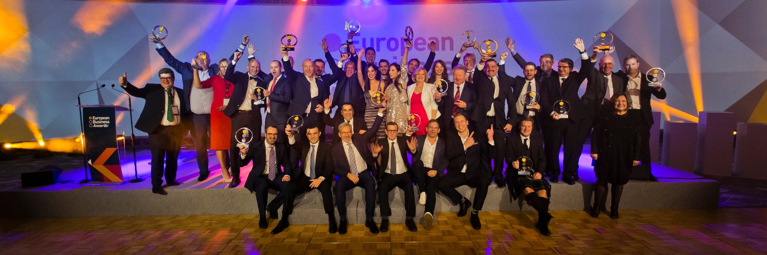 European Business Awards banner