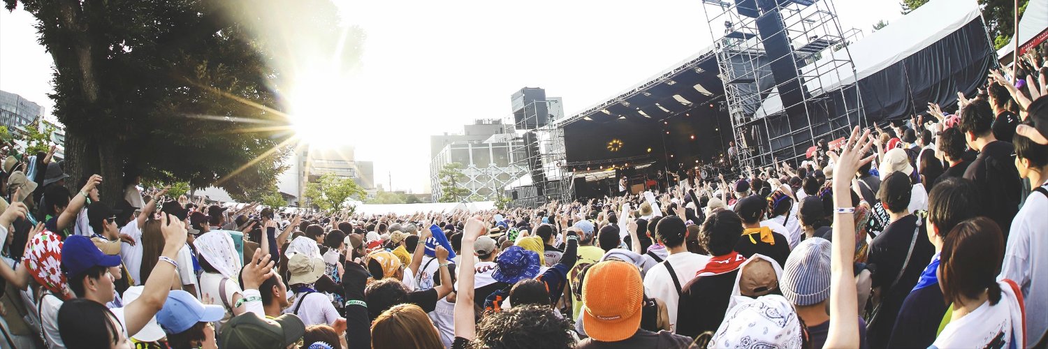 ONE PARK FESTIVAL 公式アカウント banner