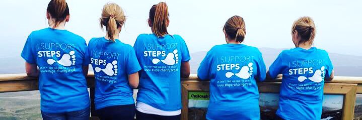 Steps Charity banner