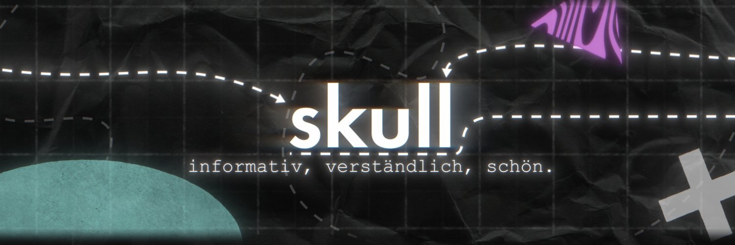 skull banner