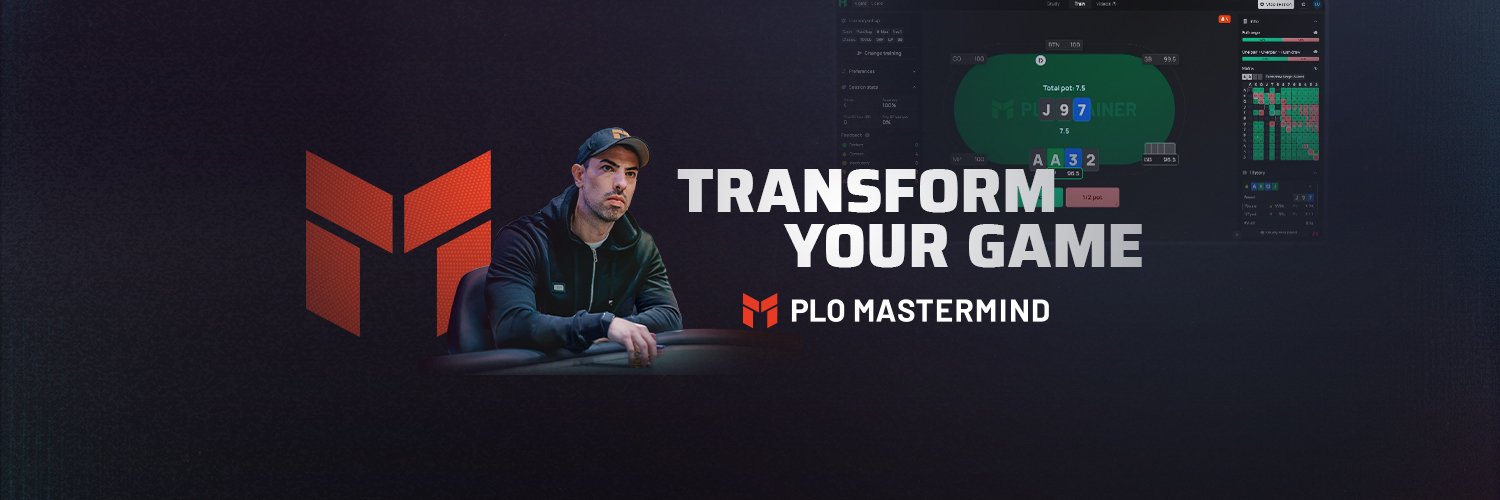 PLO Mastermind banner