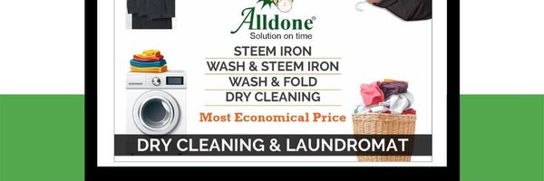 Alldone Laundromat & Dry-cleaning Profile Banner