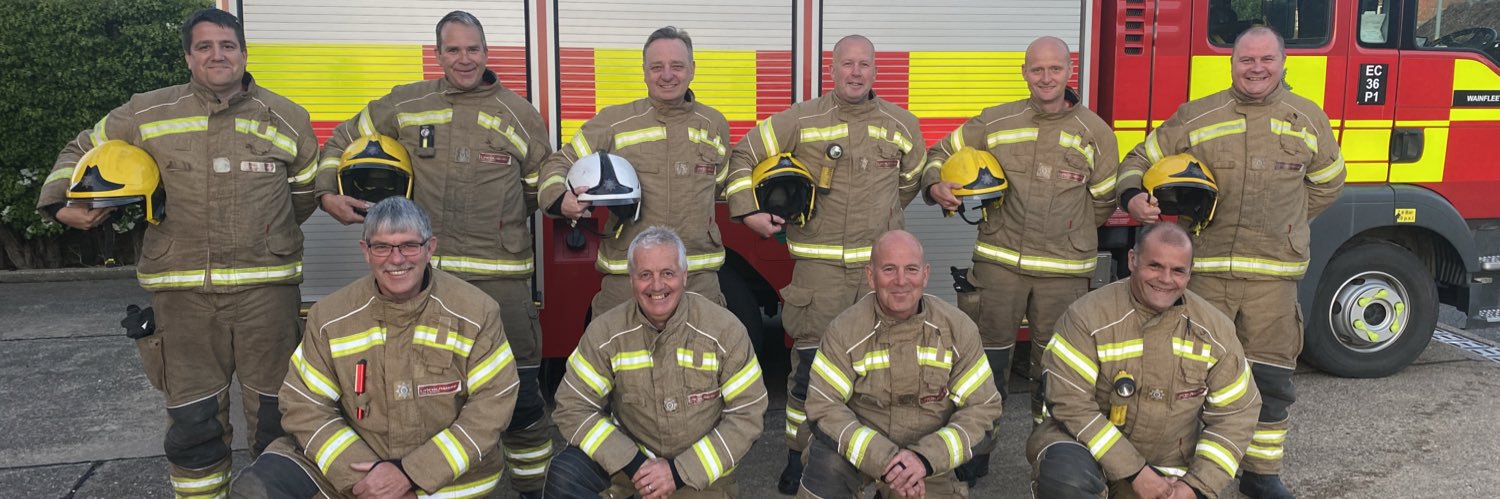 Wainfleet fire Station banner