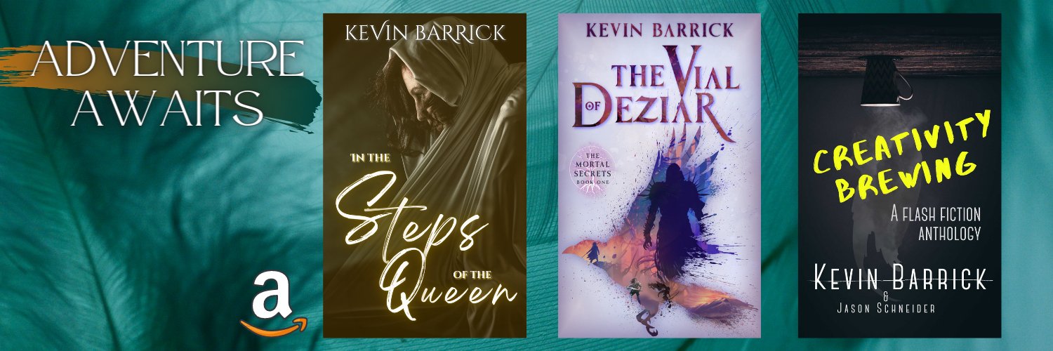 Kevin Barrick | Teacher, Author, Me banner