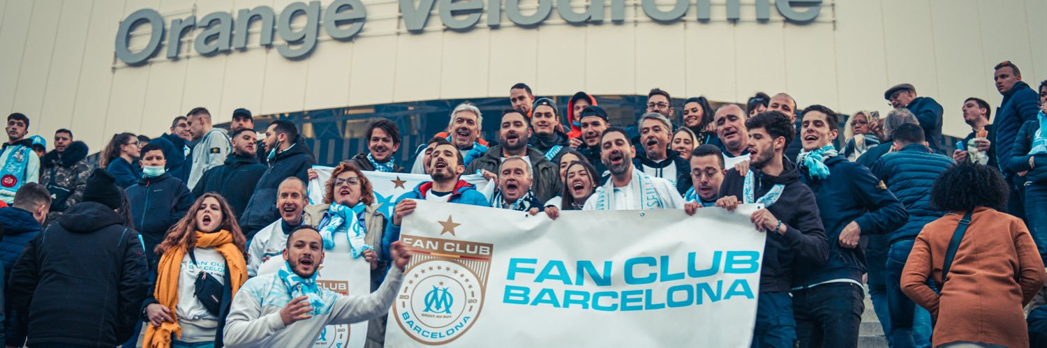 OM Fan Club Barcelona banner