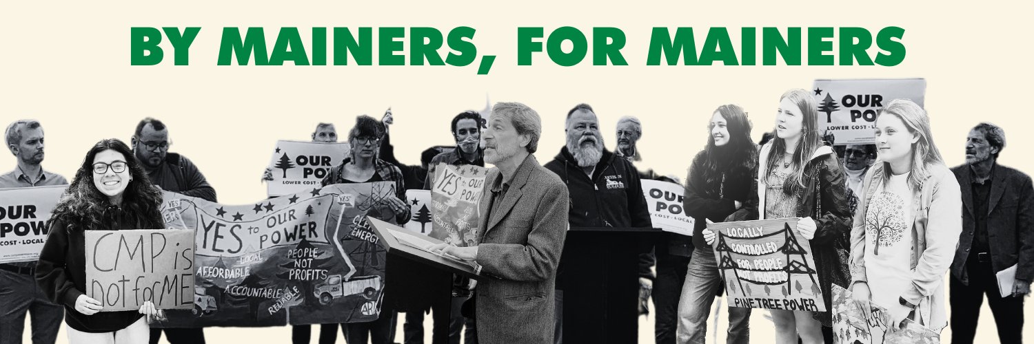 Pine Tree Power banner