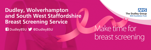 Dudley, Wolverhampton & SWS Breast Screening Unit Profile Banner