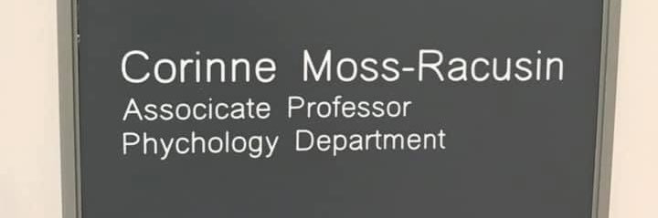 Corinne Moss-Racusin. banner