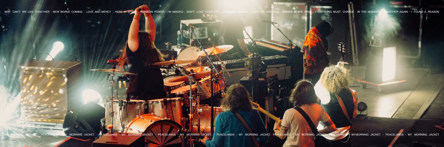 my morning jacket banner