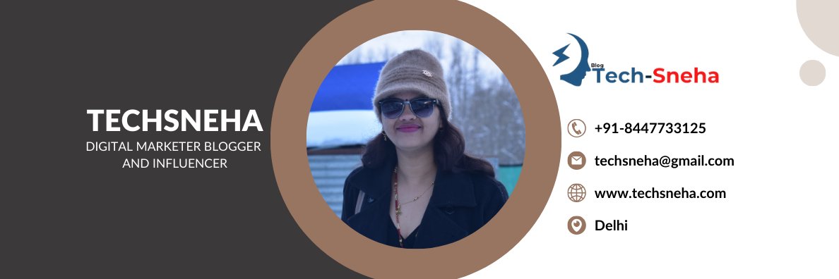 tech_sneha's profile banner image