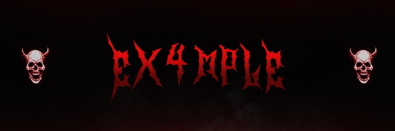 ex4mple Profile Banner