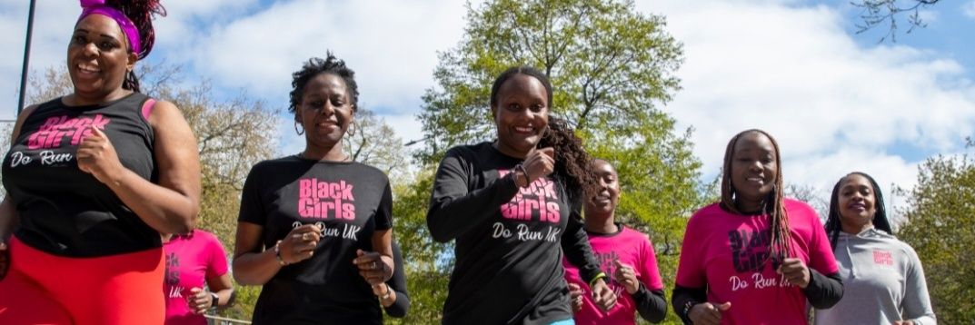 Black Girls Do Run UK ® banner