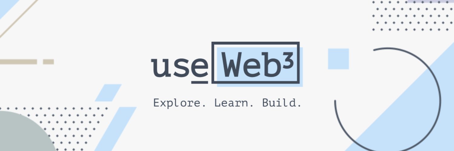 useWeb3 · Learn Web3 development's banner