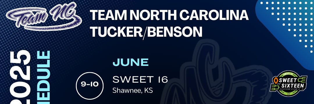 Team North Carolina (Tucker/Benson) banner