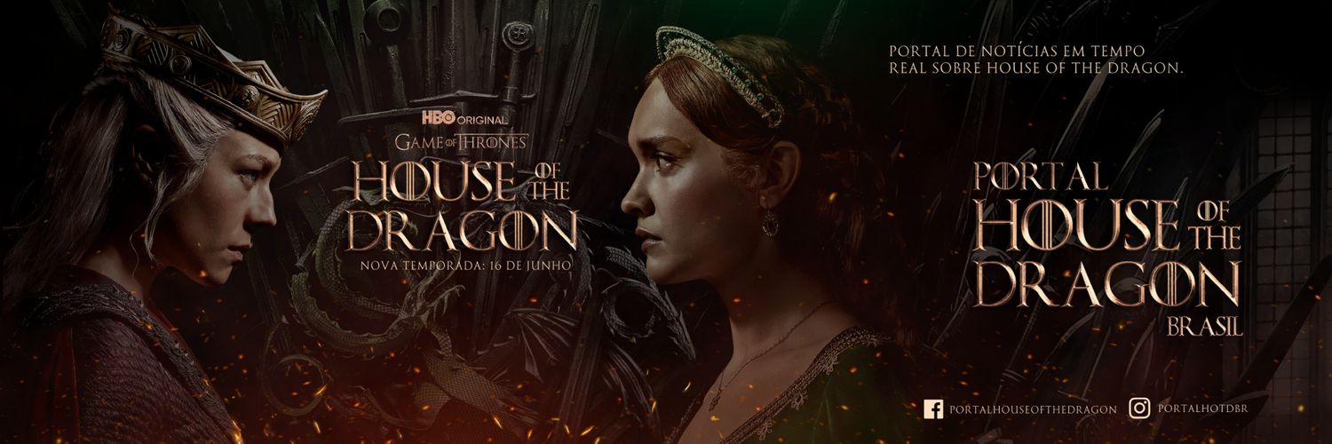 Portal House of the Dragon Brasil's banner