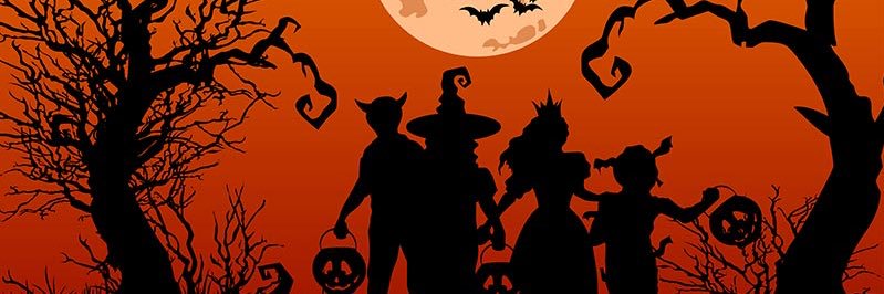 Irvington Halloween banner