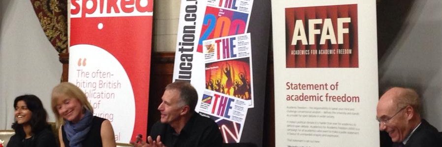 Academics For Academic Freedom's banner