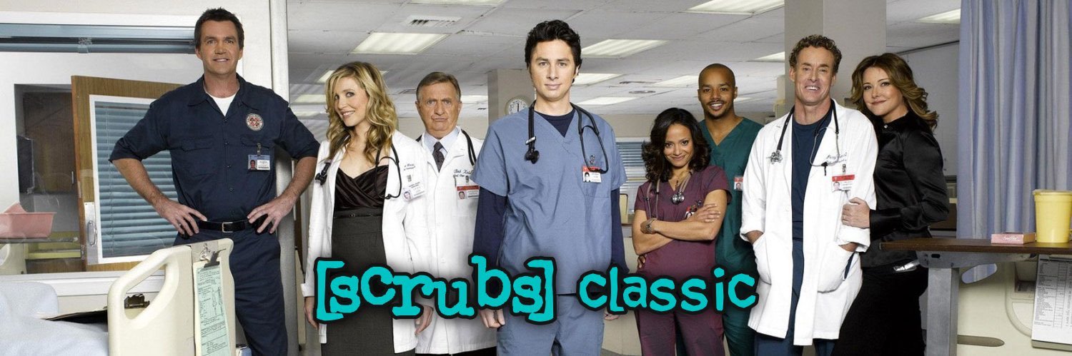 SCRUBSclassic 👨🏻‍⚕️ 🏥 banner