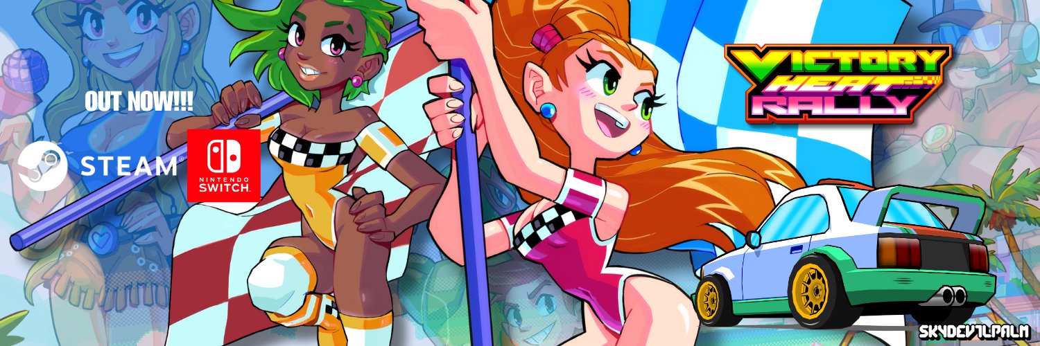 Victory Heat Rally - OUT NOW on Steam + Switch🏁's banner