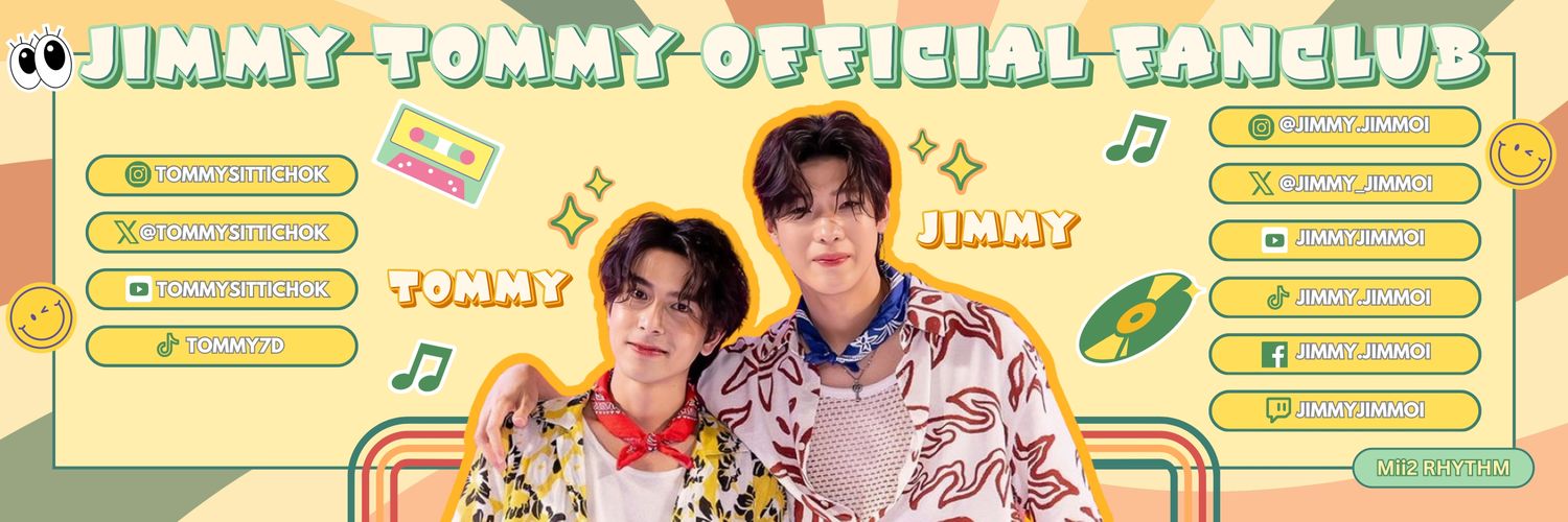 JimmyTommy Official Fanclub (🅲🅻🅾🆂🅴🅳)💛💚 banner