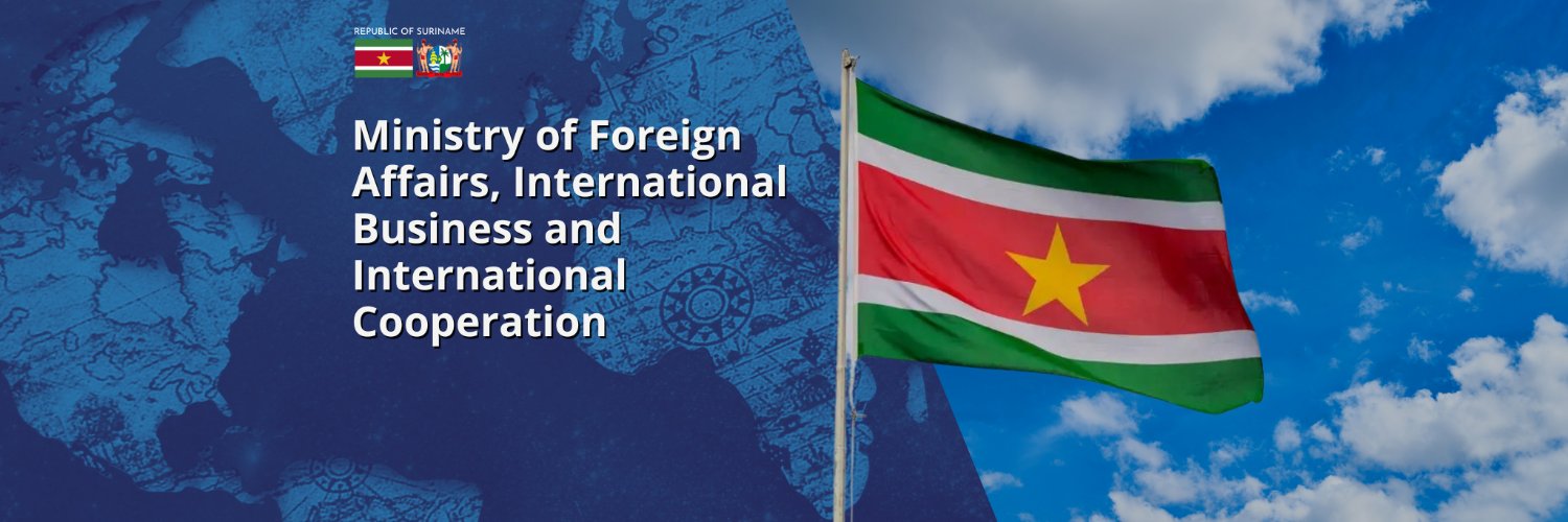 Ministry of Foreign Affairs Suriname banner