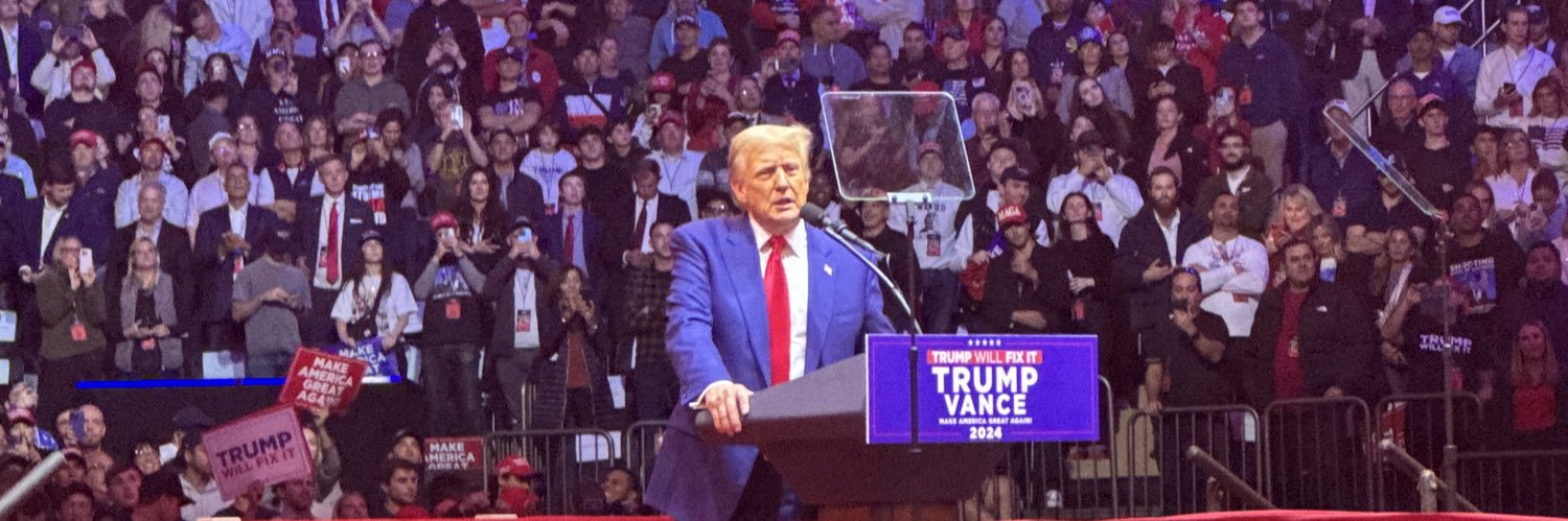 America First banner