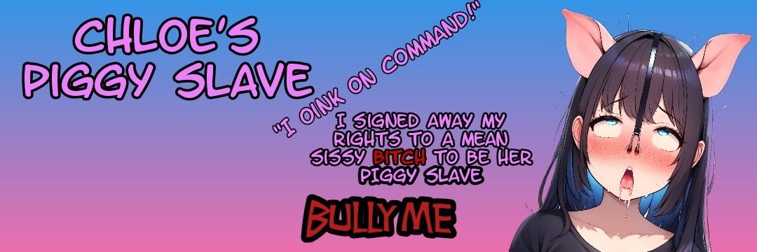 Snuffy Piggy Loser banner