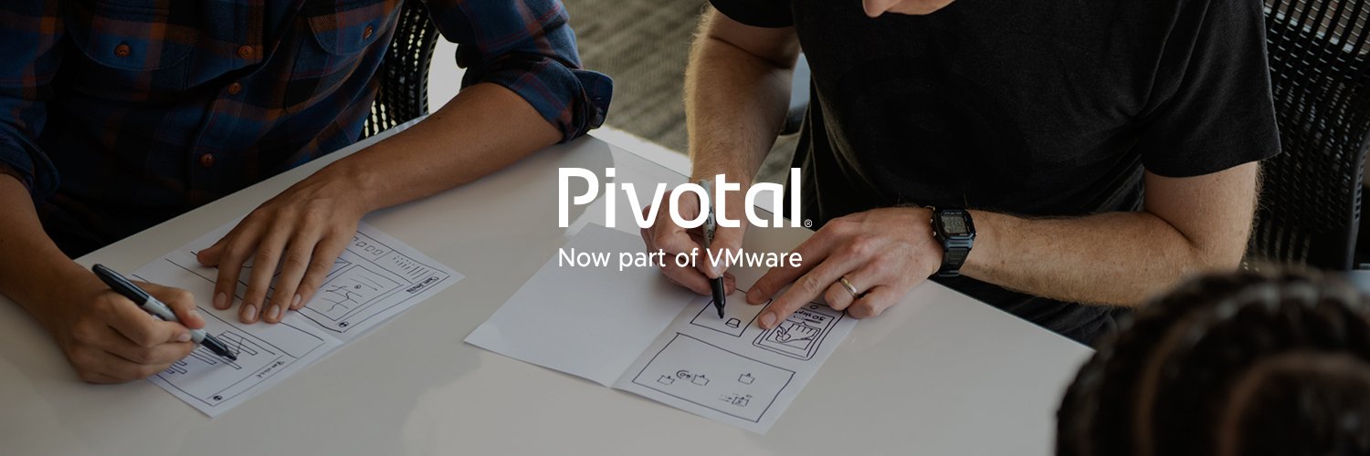 Twitter banner for @Pivotal