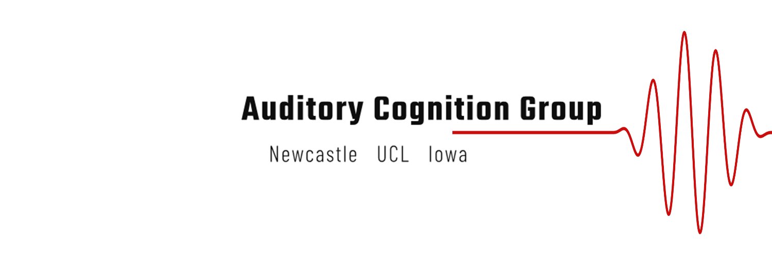 Auditory Cognition Group banner