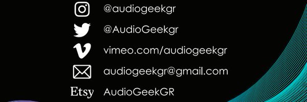 AudioGeekgr 🌈🎧 Profile Banner