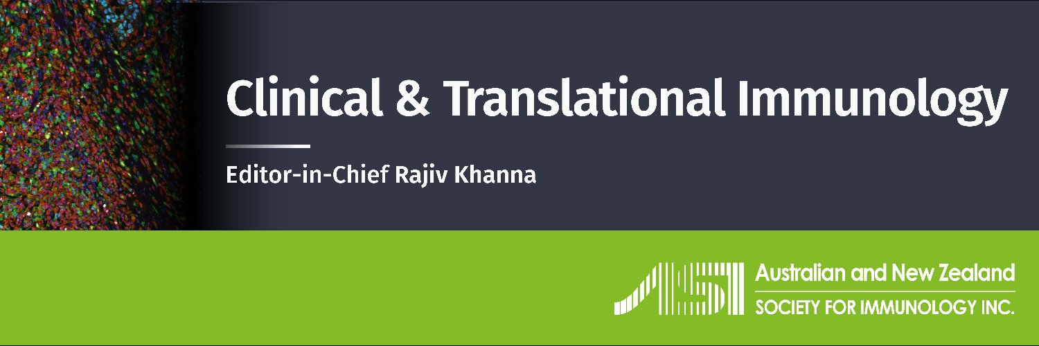 Clinical & Translational Immunology's banner