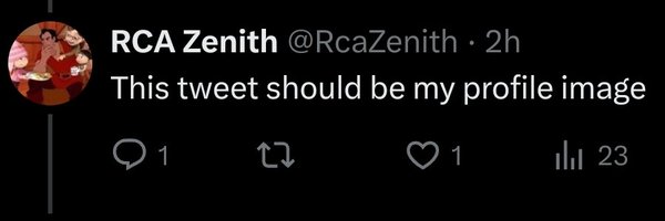 RcaZenith Profile Banner