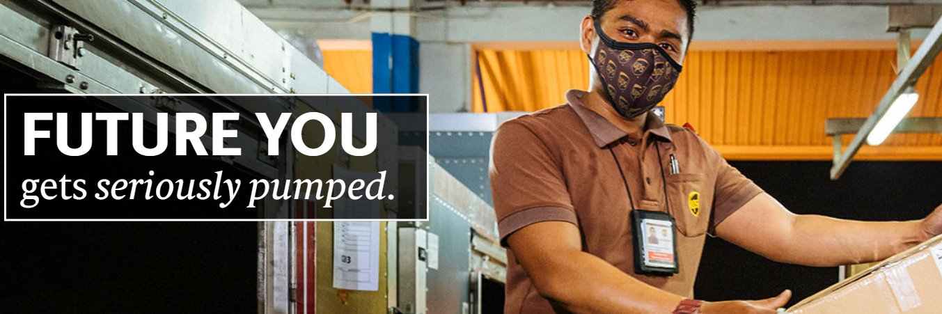 UPS DFW Airport Training Dept. banner