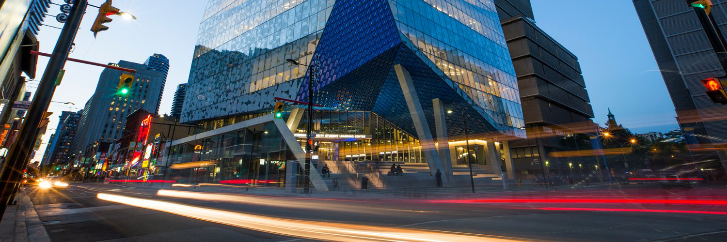Toronto Metropolitan University Admissions banner