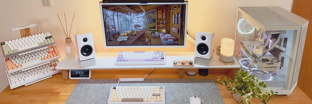 こなもん⍨⃝︎⸍/desksetup's banner