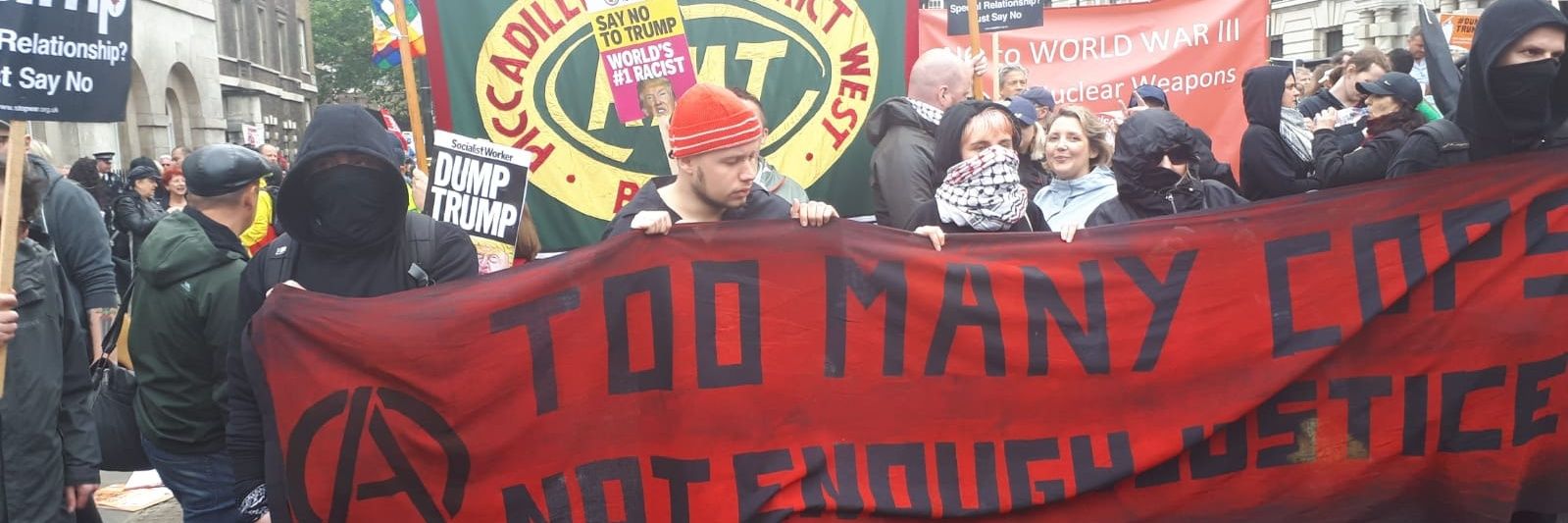RMT Piccadilly & District West banner