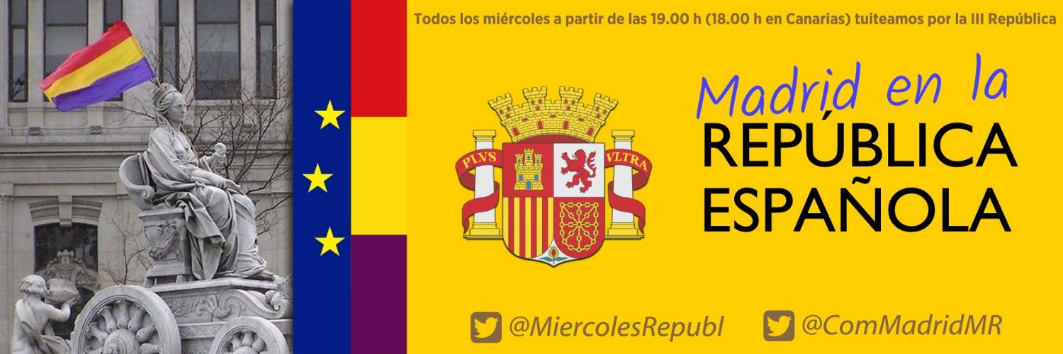 Miércoles Republicano - Comunidad de Madrid's banner
