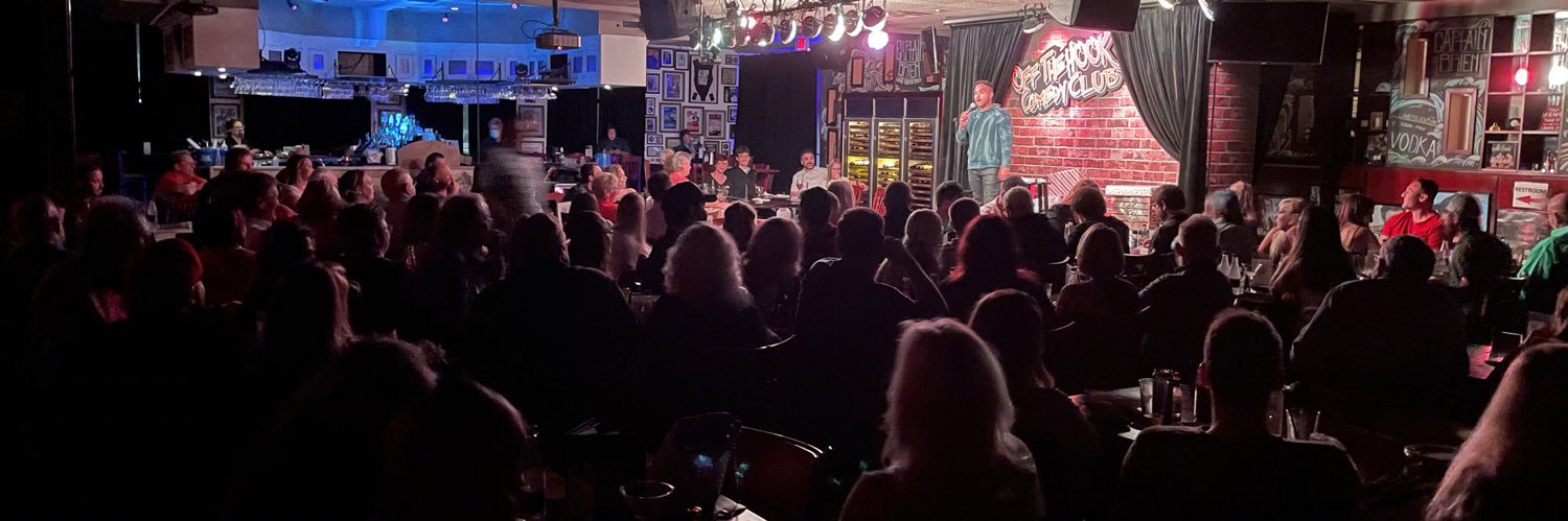 Off The Hook Comedy Club banner