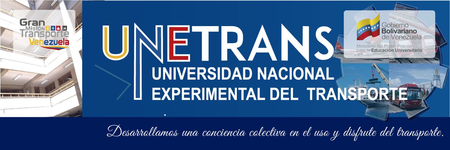 Universidad Nacional Experimental del Transporte Profile Banner